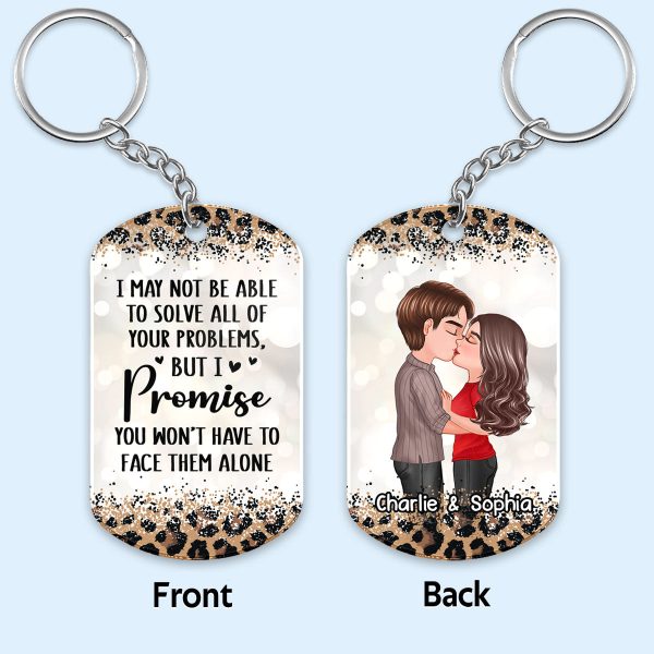 Doll Couple Kissing Leopard Pattern May Not Solve All Your Problem Personalized Acrylic Keychain For Discount