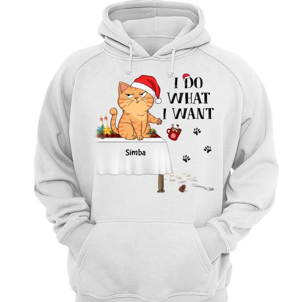 I Do What I Want Funny Cats Expression Personalized Shirt For Cheap - Image 3