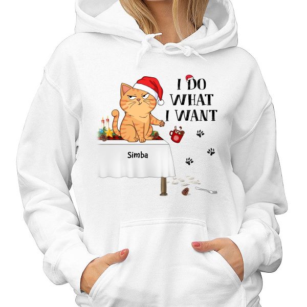 I Do What I Want Funny Cats Expression Personalized Shirt For Cheap - Image 4