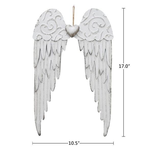 Metal Angel Wings Wall Decor OG465 on Sale - Image 3