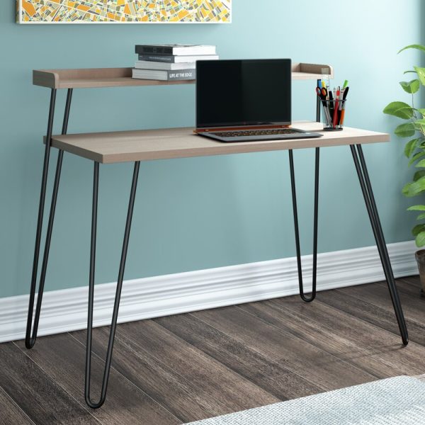 Sonoma Oak Black Jonesboro Writing desk AH3503 Online now